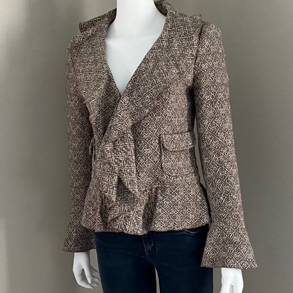 Trucco Ruffled Jacket, Size 6-8 - Picture 2 of 9